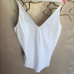 J Brand white linen camisole. Worn once!